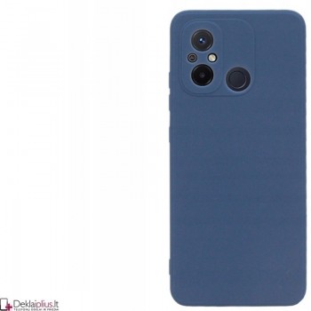 Liquid Air silikoninis dėklas - mėlynas (Xiaomi Redmi 12C/11A/Poco C55)